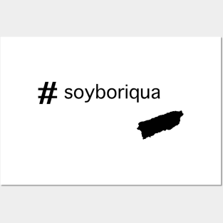 #soyboriqua Posters and Art
